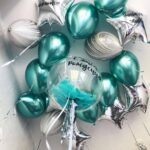 Шары бирюзовые